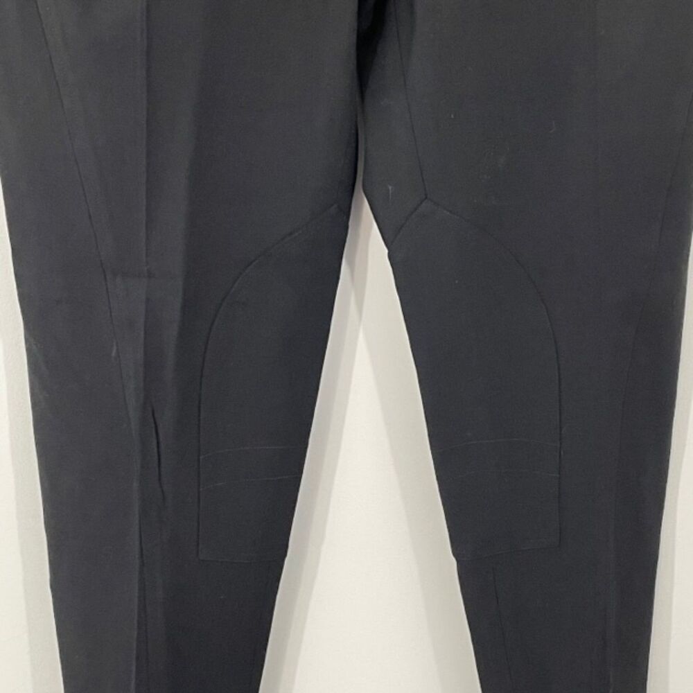 Burberry Vintage Riding‎ Pants Breeches Black Size 12 Women's - Picture 8 of 9